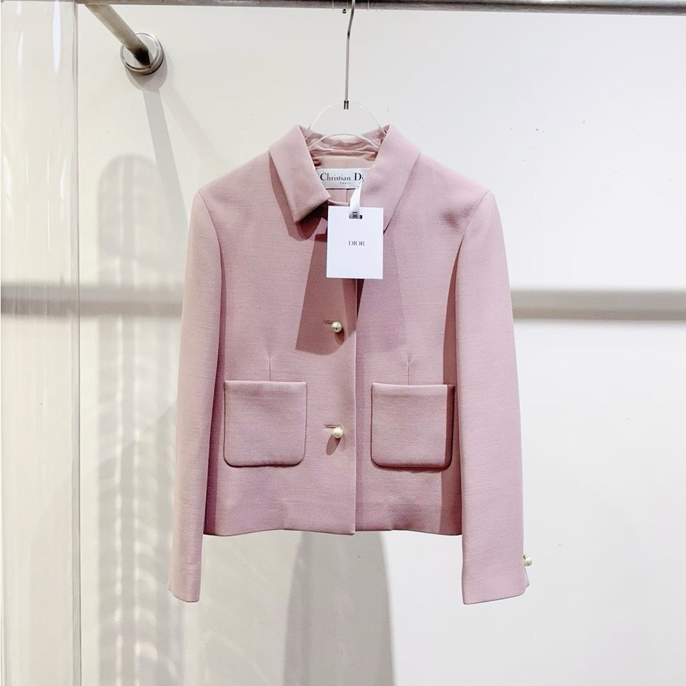 Authentic Dior Blush Pink Women's Blazer